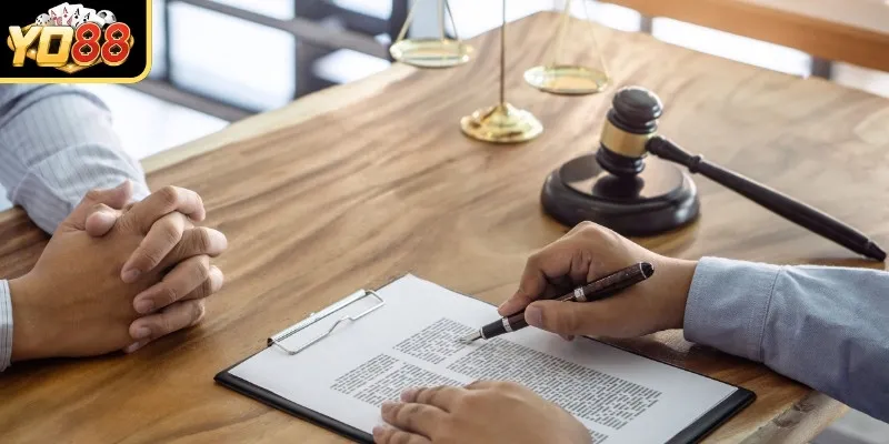 Pháp nhân và phạm vi giấy phép Yo88